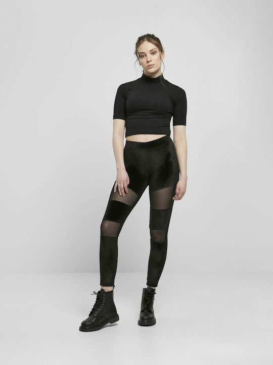 Women's Long Training Legging High Waisted Black