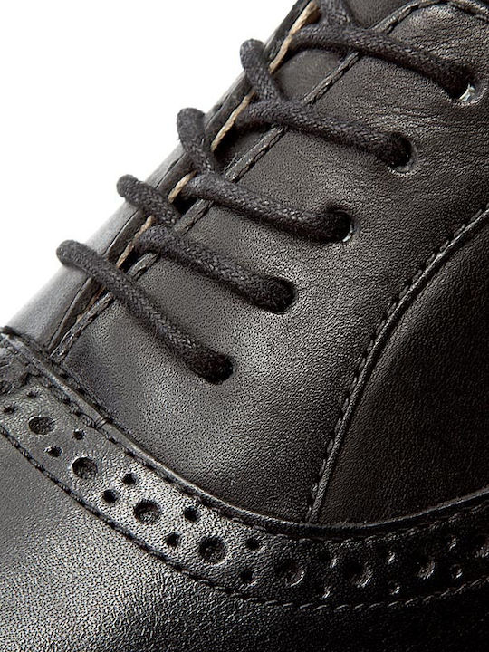 Hamble Oak Women's Leather Oxford Shoes Black