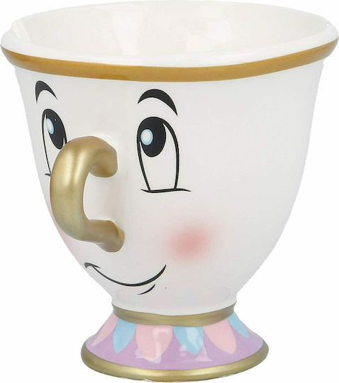 Stor Beauty & the Beast 3D Mug Chip Mug Ceramic White 170ml