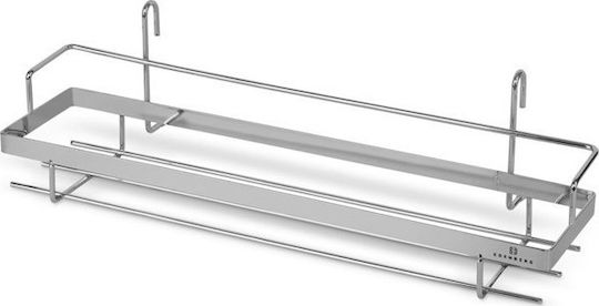 Edenberg Pendant Metal Shelf 78cm 16 Pieces Silver