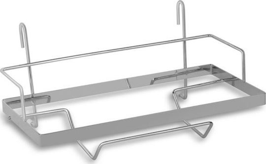 Edenberg Pendant Metal Shelf 78cm 16 Pieces Silver