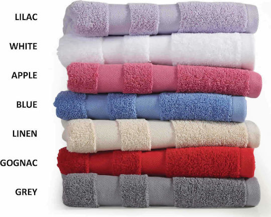Nef-Nef Homeware Πετσέτα Προσώπου Status 50x90εκ. 1170 Sky Βάρους 500gr/m²