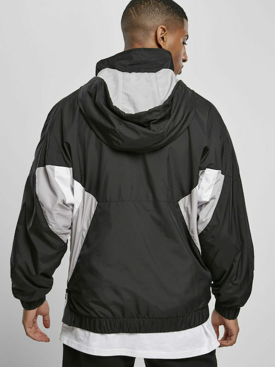ST094 Winter Jacke Winddicht Schwarz