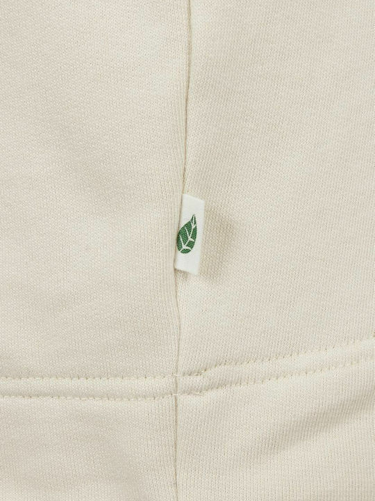 Mini Athletic Dress Long Sleeve with Hood White