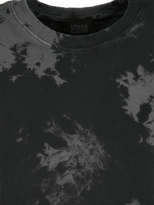 Καλοκαιρινό Mini T-shirt Φόρεμα Μαύρο