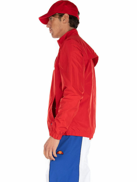 Cagoule Jacke Winddicht Rot