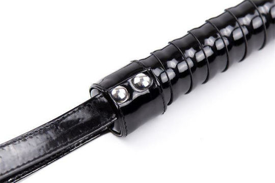Fetish Addict Μαστίγιο Shinny Handle Flogger Black