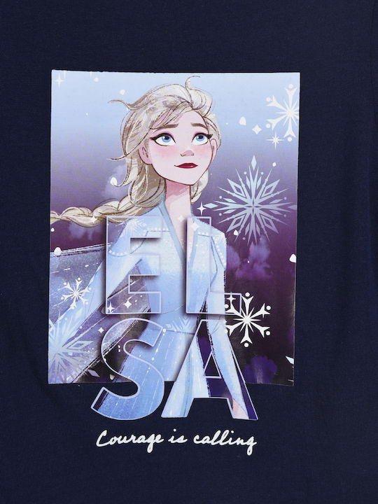 Παιδική Μπλούζα Μακρυμάνικη Μπλε Frozen True Myself