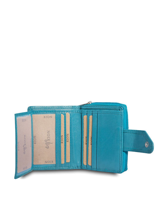 181 Small Leather Women's Wallet Classic Blue