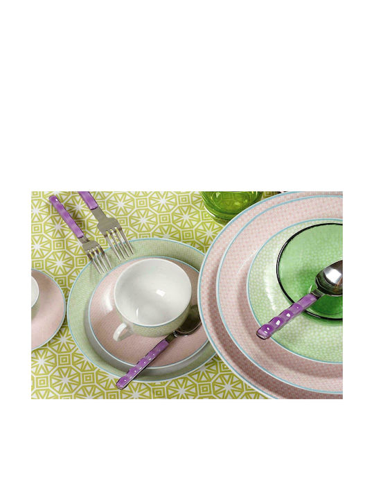 Cryspo Trio Siena Multicolour Porcelain Dinnerware Set 25.945.40 20pcs