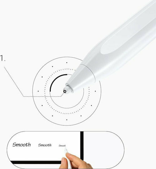 Joyroom JR-K12 Digital Touch Stylus with Palm Rejection in Black color