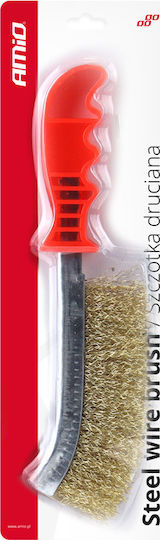 AMiO Wire Brush 240mm 02602/AM Brush with Plastic Handle
