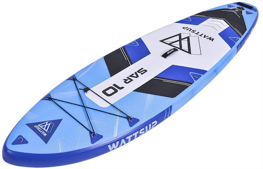 Wattsup Sar 10΄ Φουσκωτή Σανίδα SUP με Μήκος 3.05m Μπλε