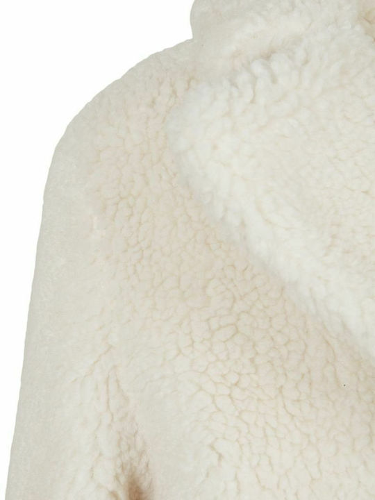 Women's Long Fur White