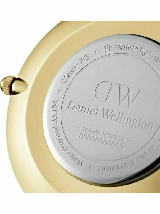 Daniel Wellington Classic Petite Women's Watch with Gold Metal Bracelet