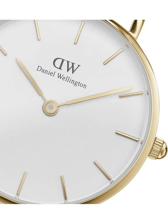 Daniel Wellington Petite Evergold Uhr mit Batteriewerk