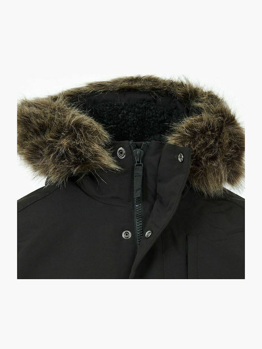 EVEREST Winter Jacket Bomber Black