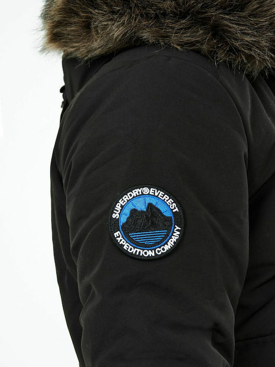 EVEREST Winter Jacket Bomber Black