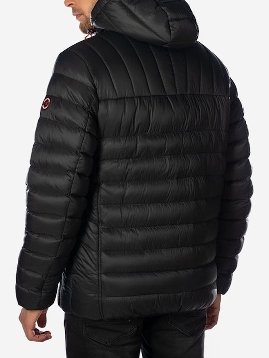 Brokers Jeans Men's Winter Puffer Jacket Black