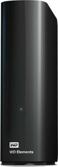 Western Digital Elements Desktop USB 3.0 External 3.5" HDD 4TB Black