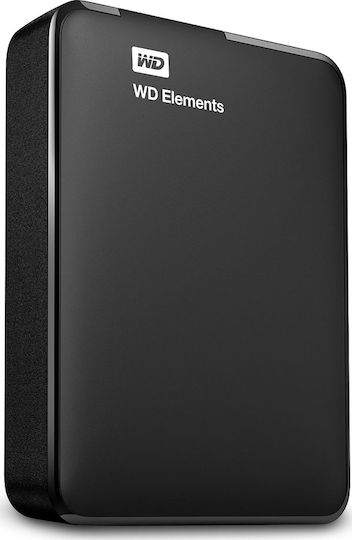 Western Digital Elements Portable USB 3.0 External 2.5" HDD 1TB Black