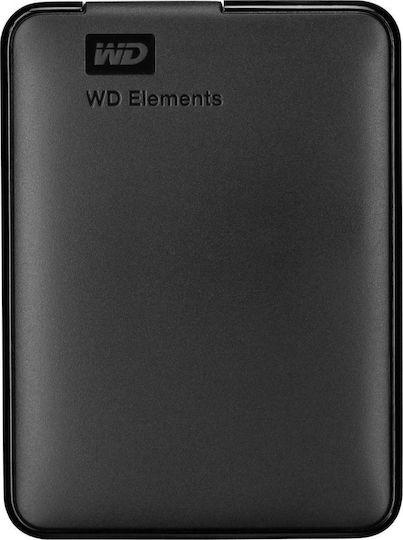 Western Digital Elements Portable USB 3.0 Εξωτερικός HDD 5TB 2.5" Μαύρο