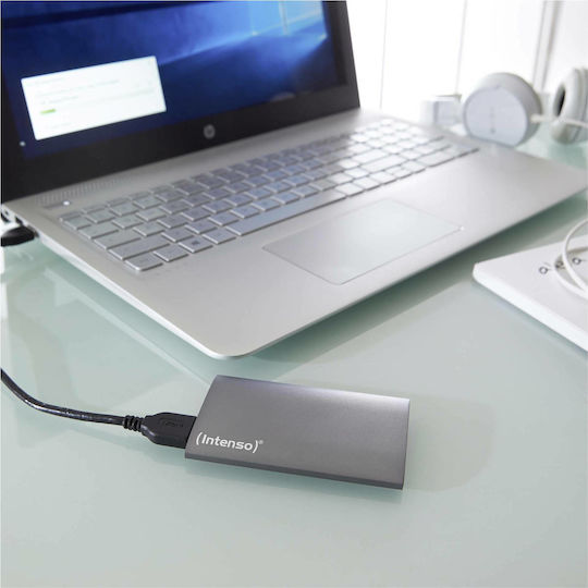 Intenso Premium Edition USB 3.0 Външен SSD 128ГБ 1.8" Въглени