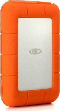 Lacie Rugged USB-C USB 3.1 / USB-C Εξωτερικός HDD 5TB 3.5" Κίτρινο