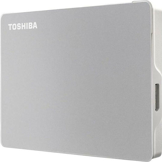 Toshiba Canvio Flex USB 3.2 External 2.5" HDD 2TB Silver