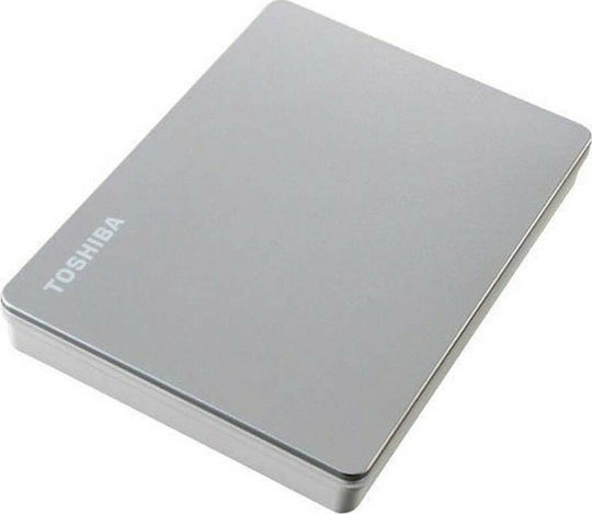 Toshiba Canvio Flex USB 3.2 External 2.5" HDD 2TB Silver