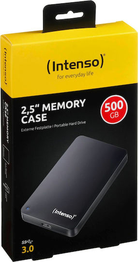 Intenso Memory Case USB 3.0 External 2.5" HDD 500GB Black
