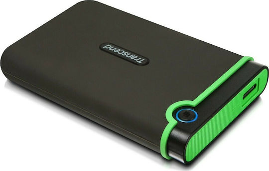 Transcend StoreJet 25M3S USB 3.1 Εξωτερικός HDD 2TB 2.5" Μαύρο