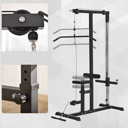 HomCom Aparat multifuncțional de fitness fără greutăți