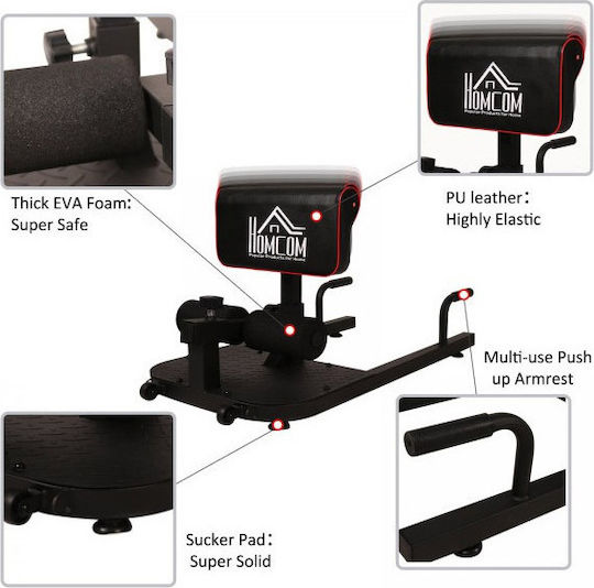 HomCom Sissy Squat Multi-Gym without Weights