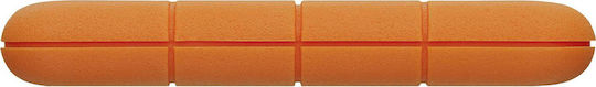 Lacie Rugged USB-C USB 3.1 External 3.5" HDD 1TB Orange
