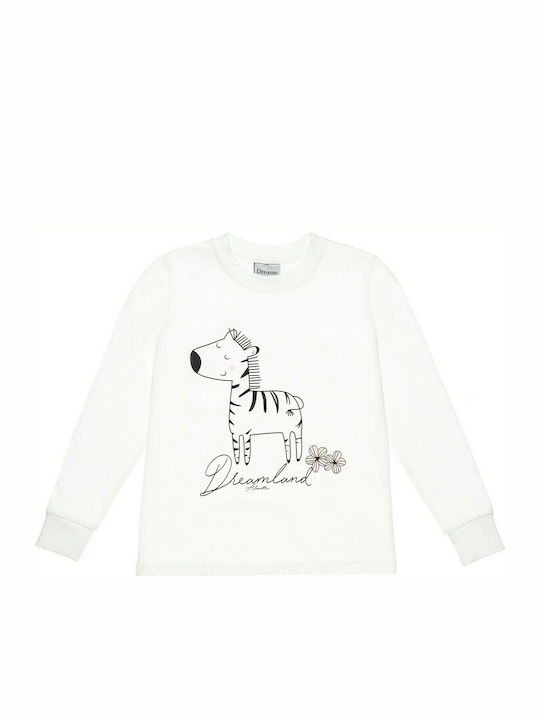 Alouette Kinder Schlafanzug Winterlich Ecru Alouette Kinder Schlafanzug Winterlich Ecru