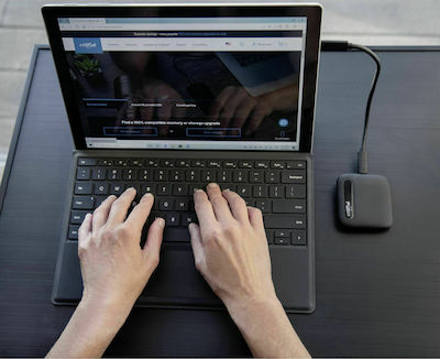 Crucial X6 USB 3.1 / USB-C Extern SSD 4TB 2.5" Negru