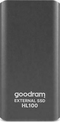 GoodRAM HL100 USB-C Εξωτερικός SSD 256GB 2.5" Γκρι