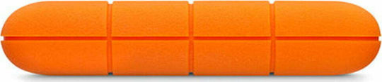 Lacie Rugged Mini USB 3.0 Εξωτερικός HDD 1TB 2.5" Πορτοκαλί