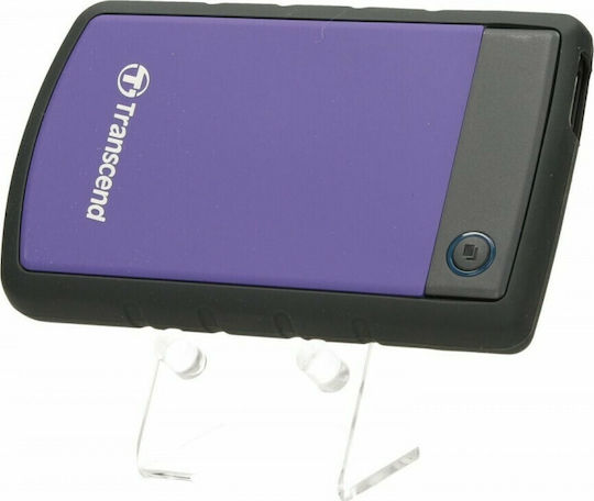 Transcend StoreJet 25H3P USB 3.0 External 2.5" HDD 1TB Purple