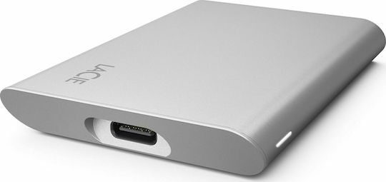 Lacie Portable SSD v2 USB-C 500GB 2.5" Ασημί