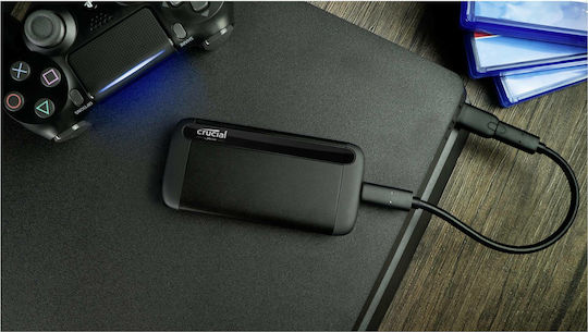 Crucial X8 USB 3.1 Externe SSD 2TB 2.5" Schwarz