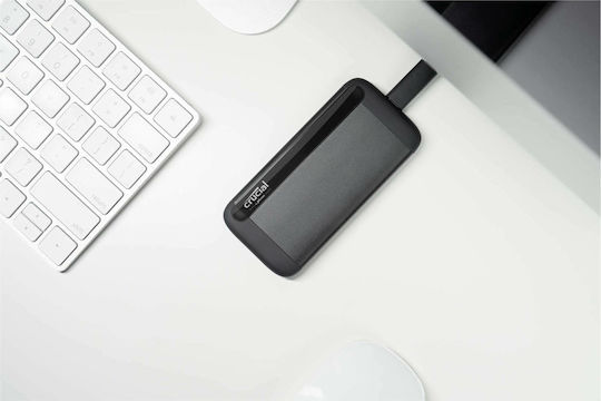 Crucial X8 USB 3.1 Externe SSD 2TB 2.5" Schwarz