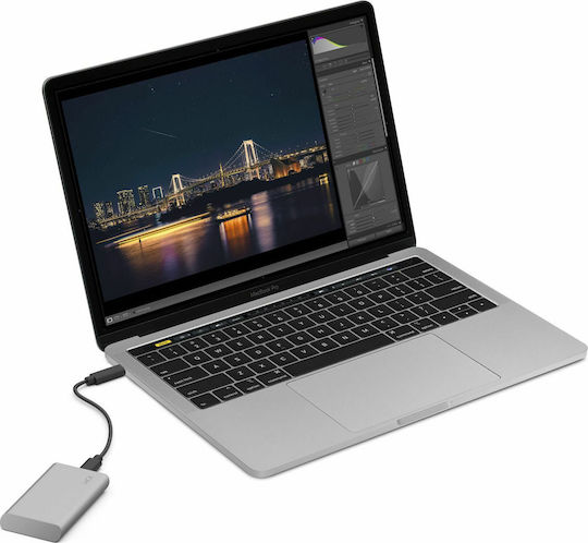 Lacie Portable SSD V2 USB-C 2TB Silver
