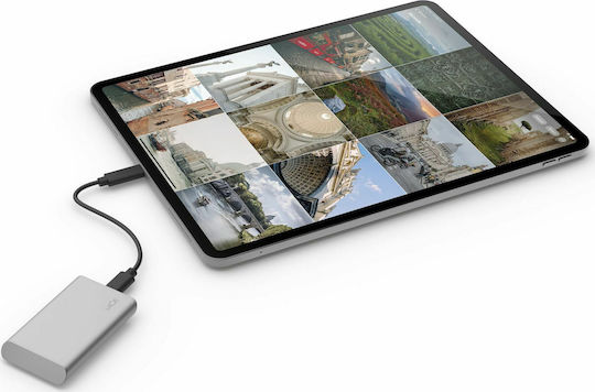Lacie Portable SSD v2 USB-C 1TB 2.5" Ασημί