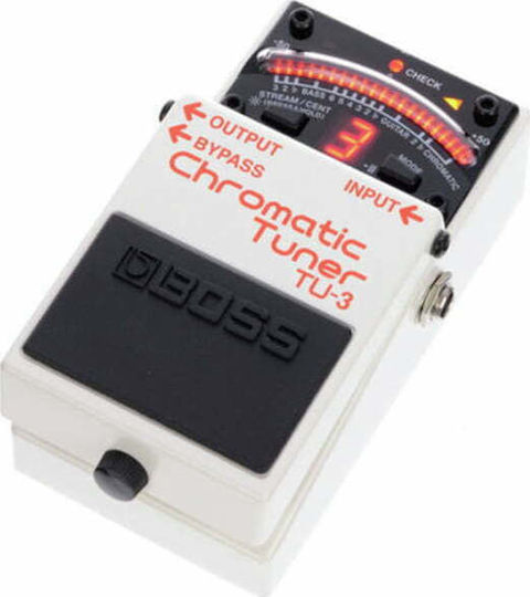 Boss TU-3 Pedals Tuner Electric Guitar, Electric Bass and Electroacoustic Instruments