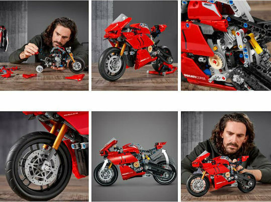 LEGO Technic Ducati Panigale V4 R για 10+ Ετών 646τμχ