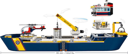 LEGO City Ocean Exploration Ship για 7+ Ετών