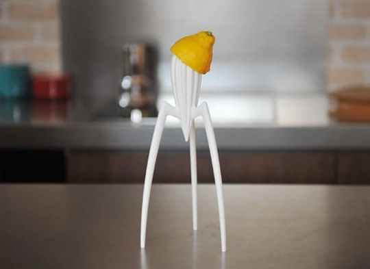 Alessi Juicy Salif Entsafter Zitrone aus Metall in Weiß Farbe