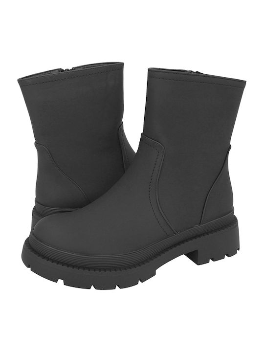 Slick Stiefeletten Damen Schwarz